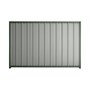 Good Neighbour® Superdek® 2100mm High Fence Panel Sheet: Gull Grey Post/Track: Rivergum