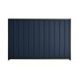 Good Neighbour® Superdek® 2100mm High Fence Panel Sheet: Mountain Blue Post/Track: Slate Grey