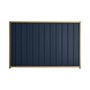 Good Neighbour® Superdek® 2100mm High Fence Panel Sheet: Mountain Blue Post/Track: Wheat
