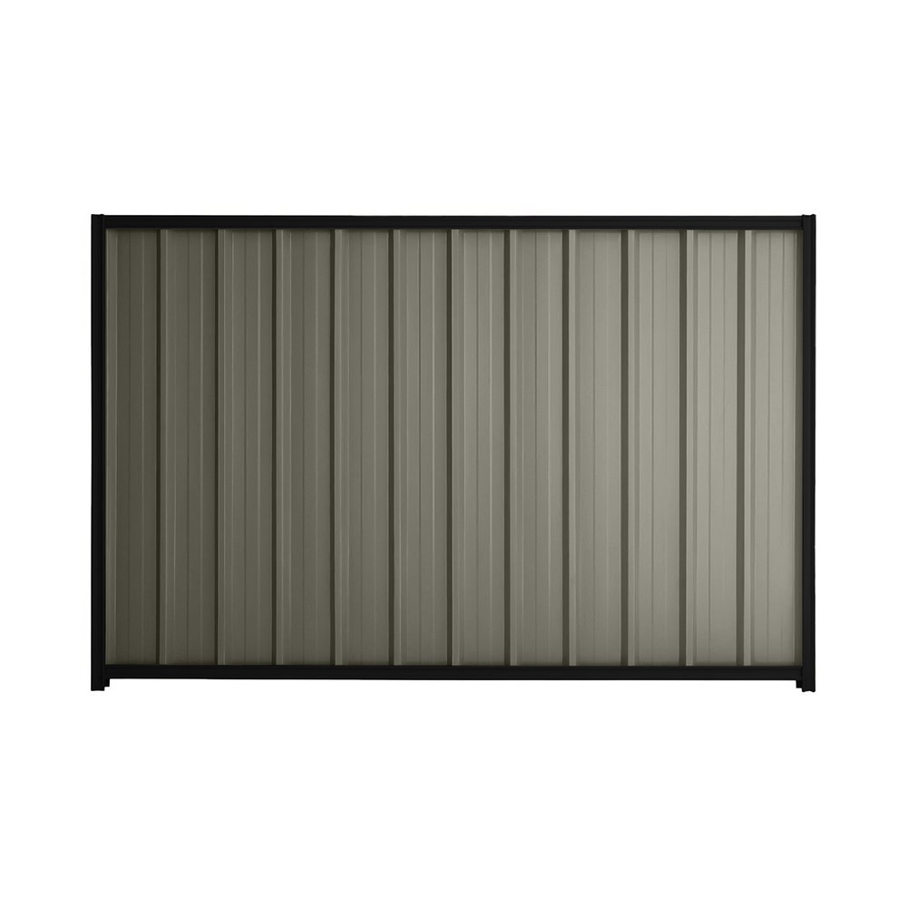 Good Neighbour® Superdek® 2100mm High Fence Panel Sheet: Marsh Post/Track: Ebony