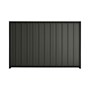 Good Neighbour® Superdek® 2100mm High Fence Panel Sheet: Slate Grey Post/Track: Ebony