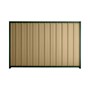 Good Neighbour® Superdek® 2100mm High Fence Panel Sheet: Wheat Post/Track: Caulfield Green