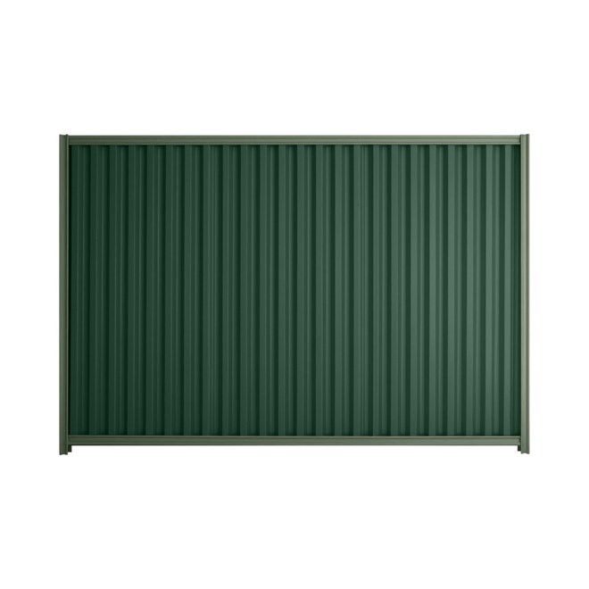 Good Neighbour® Smartspan® 1500mm High Fence Panel Sheet: Caulfield Green Post/Track: Rivergum