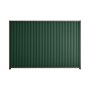 Good Neighbour® Smartspan® 1500mm High Fence Panel Sheet: Caulfield Green Post/Track: Slate Grey
