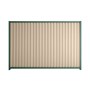 Good Neighbour Smartspan 1500mm High Fence Panel Sheet: Merino, Post/Track: Rivergum
