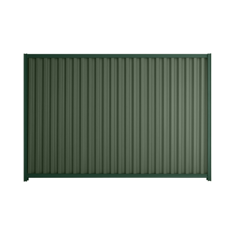 Good Neighbour® Smartspan® 1500mm High Fence Panel Sheet: Rivergum Post/Track: Caulfield Green
