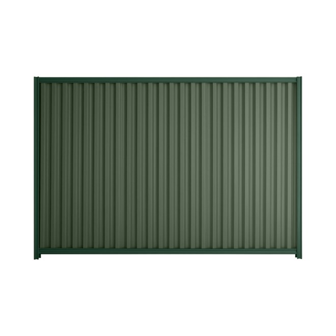 Good Neighbour® Smartspan® 1500mm High Fence Panel Sheet: Rivergum Post/Track: Caulfield Green