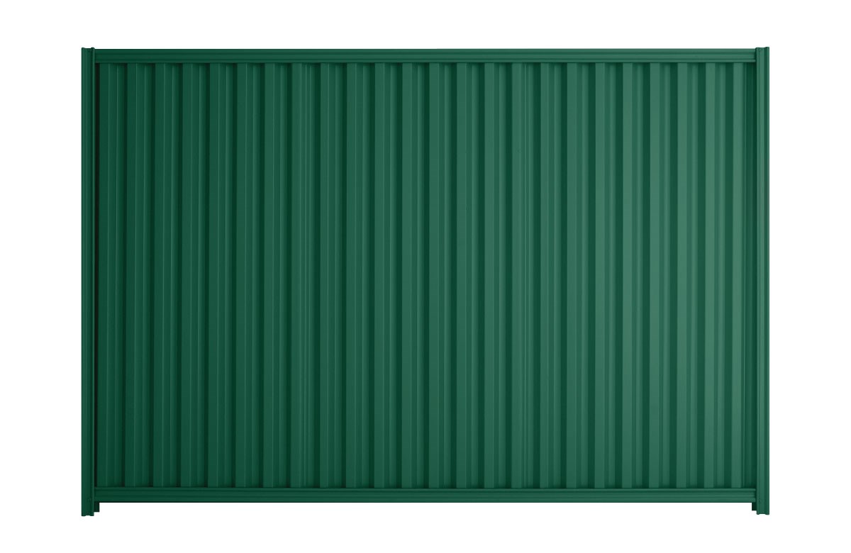 Good Neighbour Smartspan 1800mm High Fence Panel Sheet: Caulfield Green, Post/Track: Caulfield Green