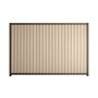 Good Neighbour Smartspan 1800mm High Fence Panel Sheet: Merino, Post/Track: Ironbark