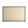 Good Neighbour Smartspan 1800mm High Fence Panel Sheet: Primrose, Post/Track: Caulfield Green