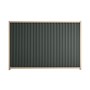 Good Neighbour Smartspan 1800mm High Fence Panel Sheet: Slate Grey, Post/Track: Merino