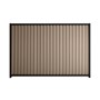 Good Neighbour Smartspan 2100mm High Fence Panel Sheet: Beige, Post/Track: Ebony