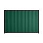 Good Neighbour Smartspan 2100mm High Fence Panel Sheet: Caulfield Green, Post/Track: Ebony