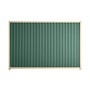 Good Neighbour Smartspan 2100mm High Fence Panel Sheet: Rivergum, Post/Track: Primrose