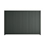 Good Neighbour Smartspan 2100mm High Fence Panel Sheet: Slate Grey, Post/Track: Gun Metal Grey