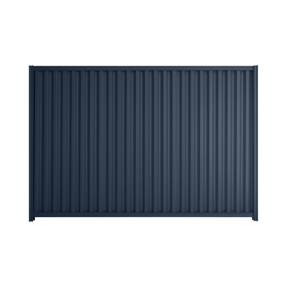 Good Neighbour® Smartspan® 1500mm High Fence Panel Sheet: Mountain Blue Post/Track: Mountain Blue
