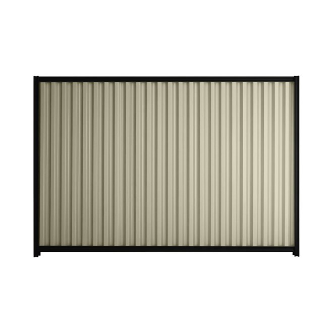 Good Neighbour® Smartspan® 1500mm High Fence Panel Sheet: Moss Vale Sand Post/Track: Ebony