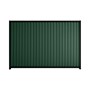 Good Neighbour® Smartspan® 1800mm High Fence Panel Sheet: Caulfield Green Post/Track: Ebony