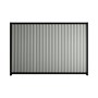 Good Neighbour® Smartspan® 1800mm High Fence Panel Sheet: Gull Grey Post/Track: Ebony