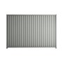 Good Neighbour® Smartspan® 1800mm High Fence Panel Sheet: Gull Grey Post/Track: Gull Grey
