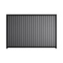 Good Neighbour® Smartspan® 1800mm High Fence Panel Sheet: Granite Post/Track: Ebony