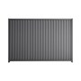 Good Neighbour® Smartspan® 1800mm High Fence Panel Sheet: Granite Post/Track: Granite