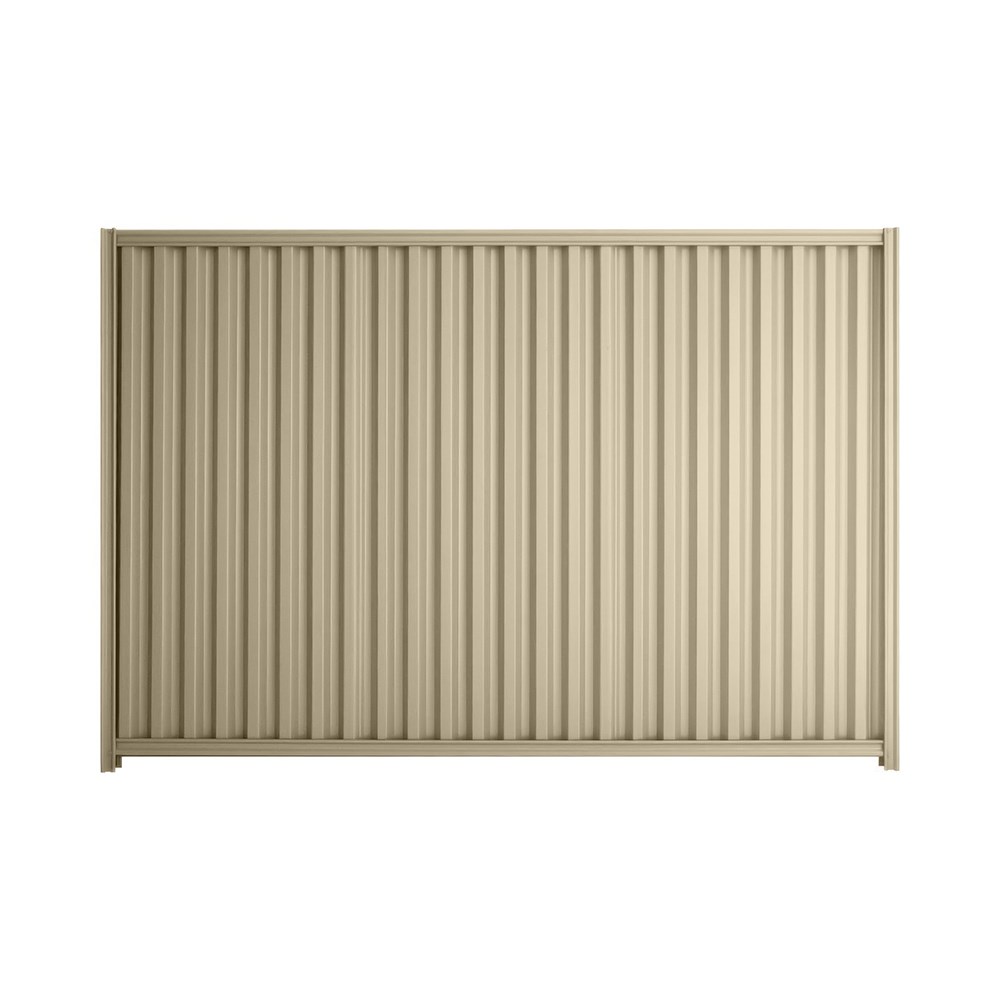 Good Neighbour® Smartspan® 1800mm High Fence Panel Sheet: Merino Post/Track: Merino
