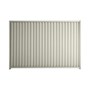 Good Neighbour® Smartspan® 1800mm High Fence Panel Sheet: Off White Post/Track: Off White