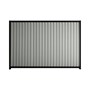 Good Neighbour® Smartspan® 2100mm High Fence Panel Sheet: Gull Grey Post/Track: Ebony