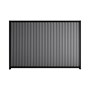 Good Neighbour® Smartspan® 2100mm High Fence Panel Sheet: Granite Post/Track: Ebony