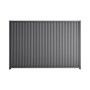 Good Neighbour® Smartspan® 2100mm High Fence Panel Sheet: Granite Post/Track: Granite