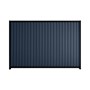 Good Neighbour® Smartspan® 2100mm High Fence Panel Sheet: Mountain Blue Post/Track: Ebony