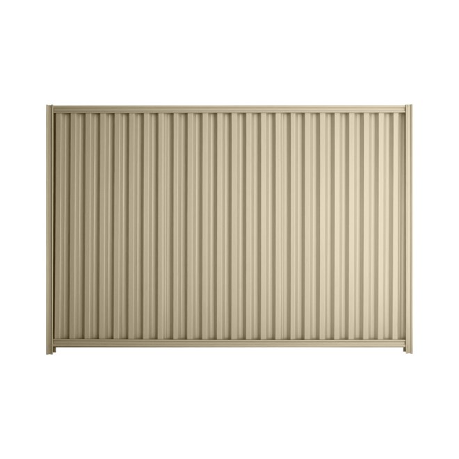 Good Neighbour® Smartspan® 2100mm High Fence Panel Sheet: Merino Post/Track: Merino
