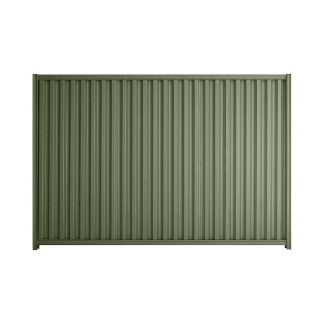 Good Neighbour® Smartspan® 2100mm High Fence Panel Sheet: Mist Green Post/Track: Mist Green