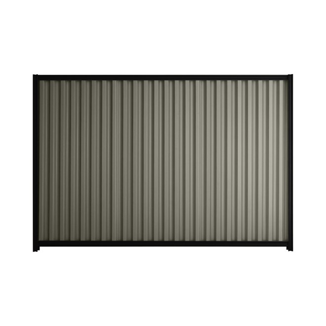 Good Neighbour® Smartspan® 2100mm High Fence Panel Sheet: Marsh Post/Track: Ebony