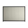 Good Neighbour® Smartspan® 2100mm High Fence Panel Sheet: Off White Post/Track: Ebony