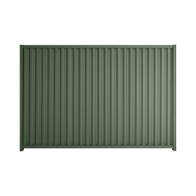 Good Neighbour® Smartspan® 2100mm High Fence Panel Sheet: Rivergum Post/Track: Rivergum