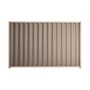 Good Neighbour Wavelok 1200mm High Fence Panel Sheet: Biege, Post/Track: Merino