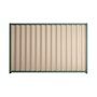 Good Neighbour Wavelok 1200mm High Fence Panel Sheet: Merino, Post/Track: Rivergum