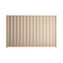 Good Neighbour Wavelok 1500mm High Fence Panel Sheet: Merino, Post/Track: Primrose