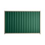 Good Neighbour Wavelok 1800mm High Fence Panel Sheet: Caulfield Green, Post/Track: Merino
