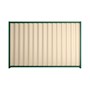 Good Neighbour Wavelok 1800mm High Fence Panel Sheet: Primrose, Post/Track: Caulfield Green