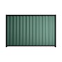 Good Neighbour Wavelok 1800mm High Fence Panel Sheet: Rivergum, Post/Track: Ebony