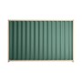Good Neighbour Wavelok 1800mm High Fence Panel Sheet: Rivergum, Post/Track: Primrose