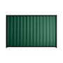 Good Neighbour Wavelok 2100mm High Fence Panel Sheet: Caulfield Green, Post/Track: Ebony