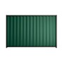 Good Neighbour Wavelok 2100mm High Fence Panel Sheet: Caulfield Green, Post/Track: Gun Metal Grey