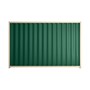 Good Neighbour Wavelok 2100mm High Fence Panel Sheet: Caulfield Green, Post/Track: Primrose