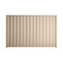 Good Neighbour Wavelok 2100mm High Fence Panel Sheet: Merino, Post/Track: Merino