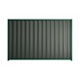 Good Neighbour Wavelok 2100mm High Fence Panel Sheet: Slate Grey, Post/Track: Caulfield Green