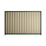 Good Neighbour® Wavelok® 900mm High Fence Panel Sheet: Merino Post/Track: Caulfield Green